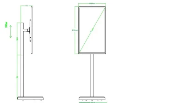 EMETE Movable 27 inch Android Smart TV - Image 2