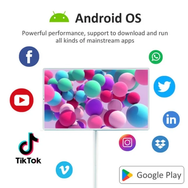 EMETE Movable 27 inch Android Smart TV - Image 3