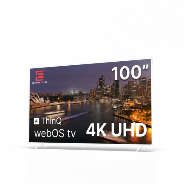 EMETE 100 inch Smart TV - UHD webOS TV - Image 2