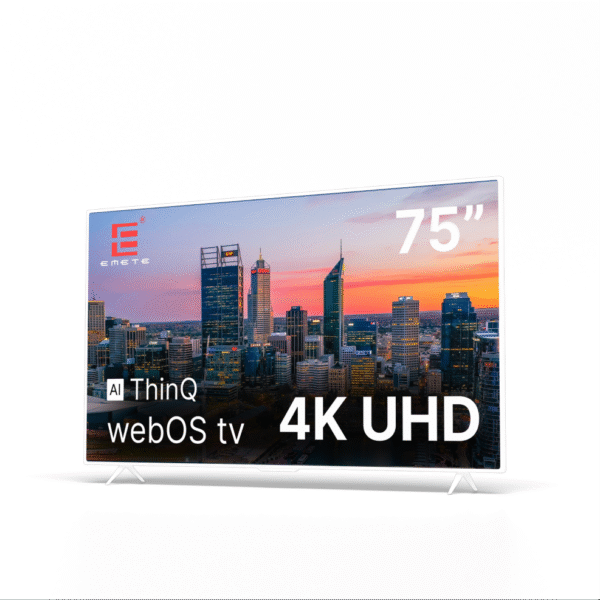 EMETE 75 inch Smart TV - UHD webOS TV - Image 2