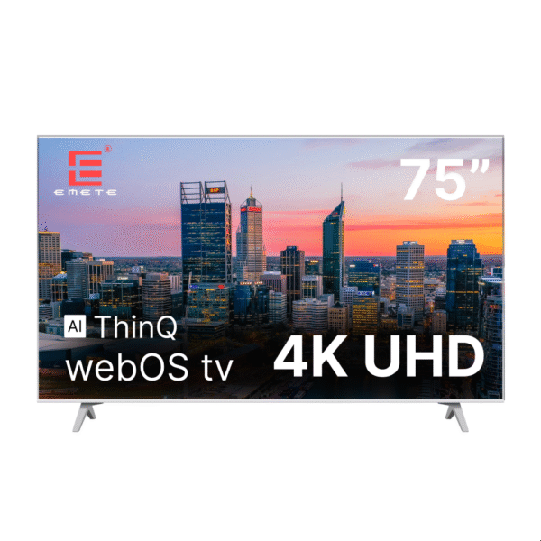 EMETE 75 inch Smart TV - UHD webOS TV