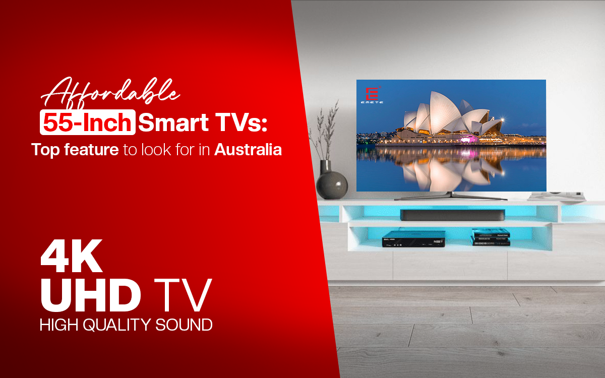 Affordable 55-Inch Smart TVs